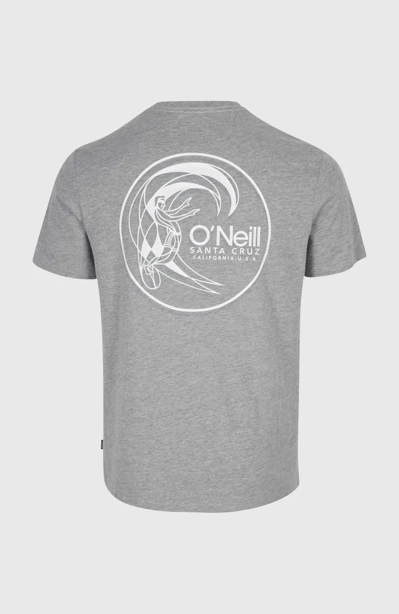 Clearance O’Neill Circle Surfer T-Shirt | Silver Melee -A