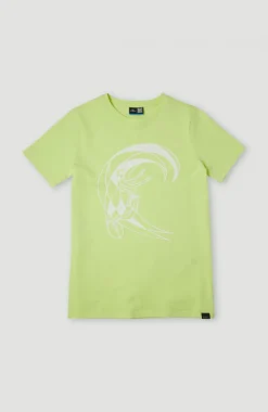 Hot O’Neill Circle Surfer T-Shirt | Sunny Lime