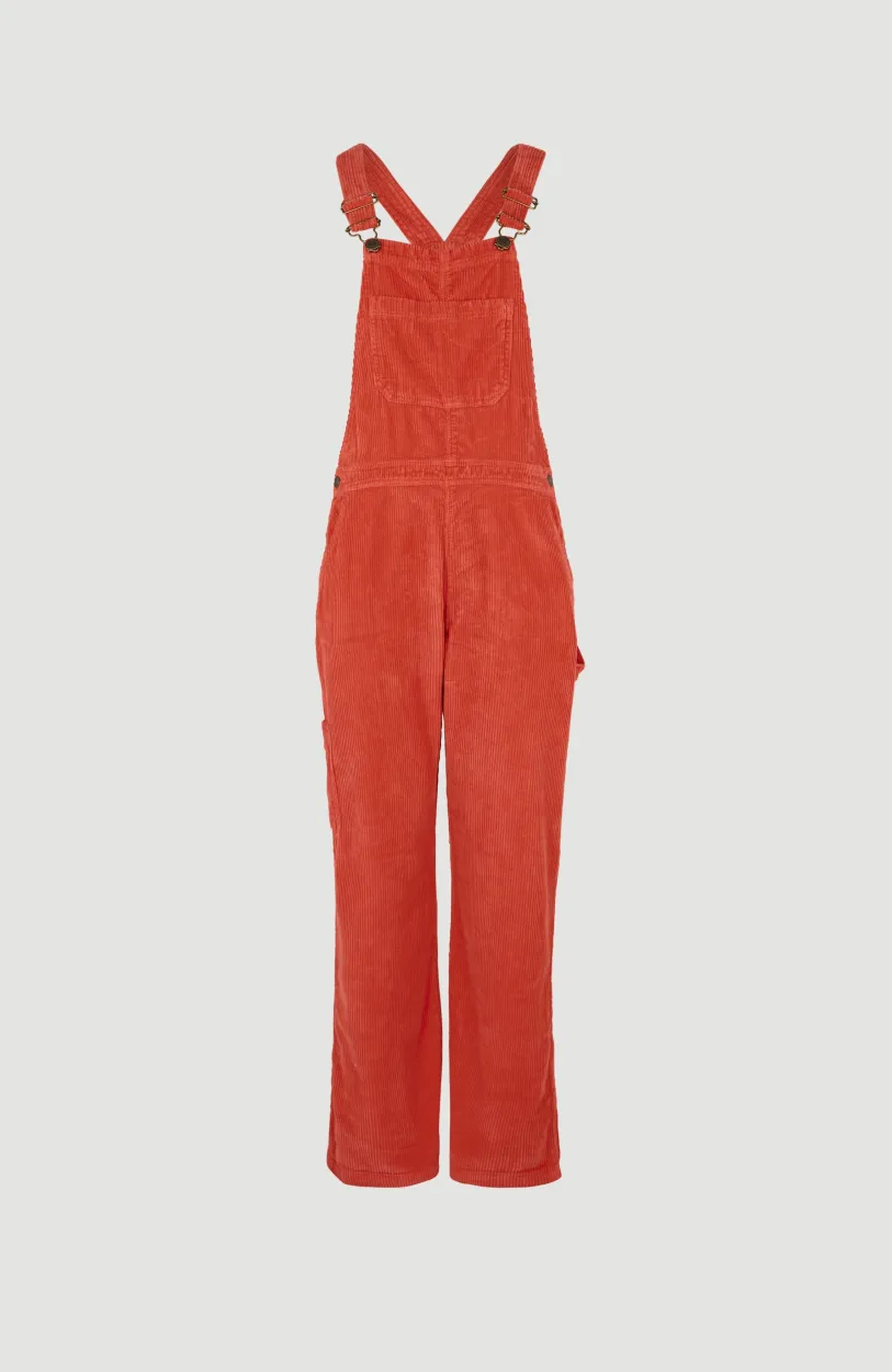 Outlet O’Neill CORD DUNGAREE | Red Orcher