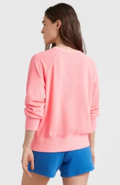Sale O’Neill Cult Shift Crew Sweatshirt | Diva Pink
