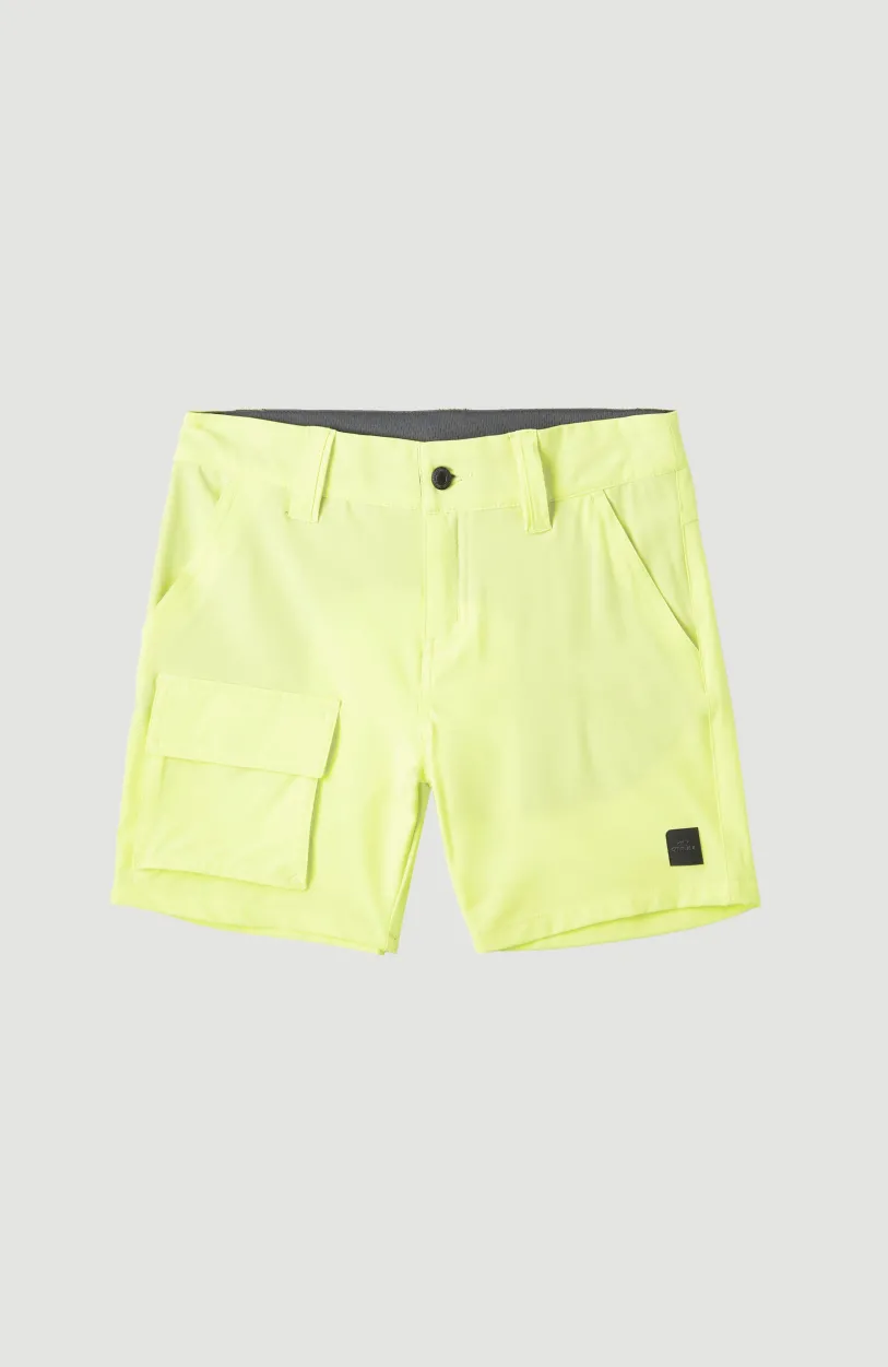 O’Neill Easton Cargo Hybrid Short | Sunny Lime