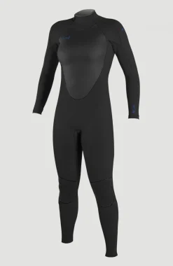 Hot O’Neill Epic 3/2 Back Zip Full Wetsuit | Black