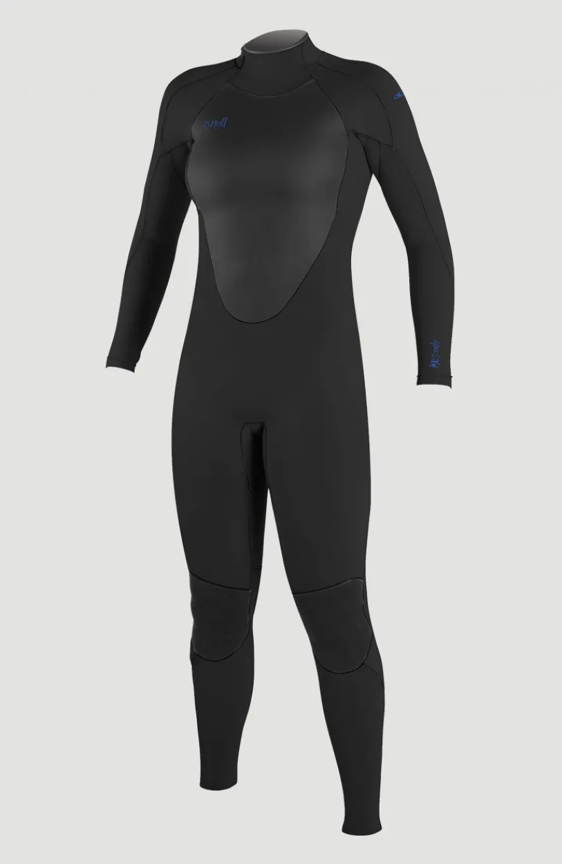 Hot O’Neill Epic 3/2 Back Zip Full Wetsuit | Black