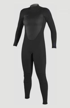 Clearance O’Neill Epic 4/3mm Back Zip Full Wetsuit | Black