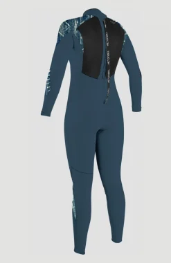 Discount O’Neill Epic 5/4mm Back Zip Full Wetsuit | Shade/Shade/Bungalow Strip