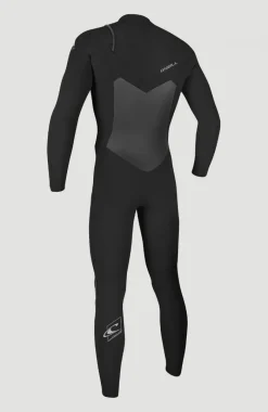 Best O’Neill Epic 3/2mm Chest Zip Full Wetsuit | BLACK/BLACK