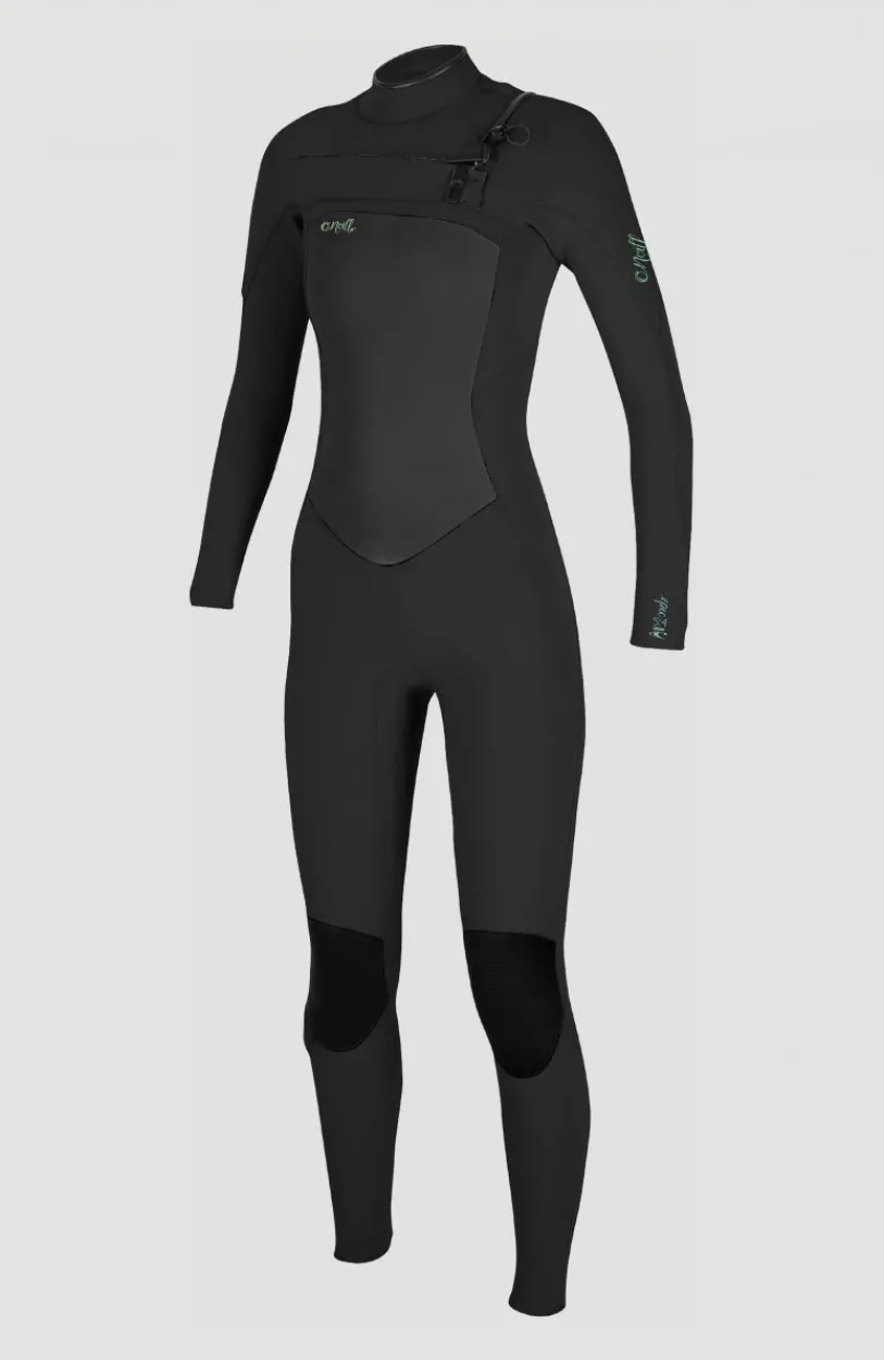 Online O’Neill Epic 5/4mm Chest Zip Full Wetsuit | BLACK/BLACK
