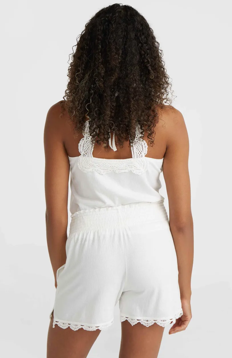 Online O’Neill Essentials Ava Smocked Short | Snow White