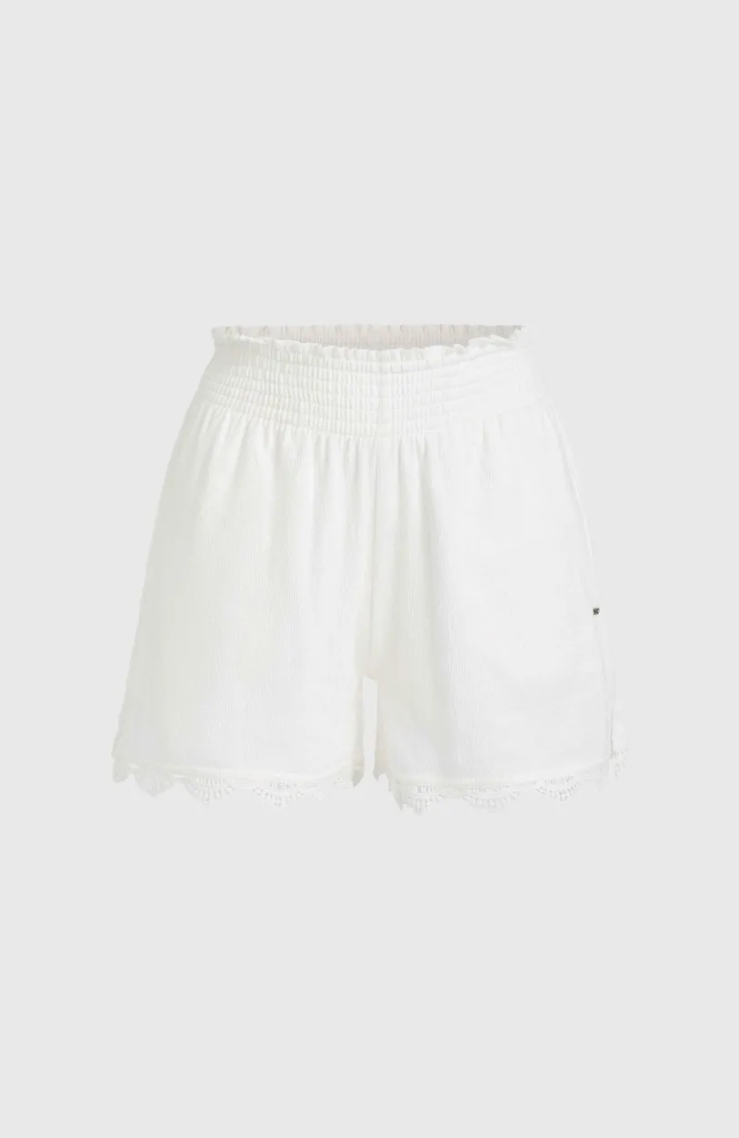 Online O’Neill Essentials Ava Smocked Short | Snow White