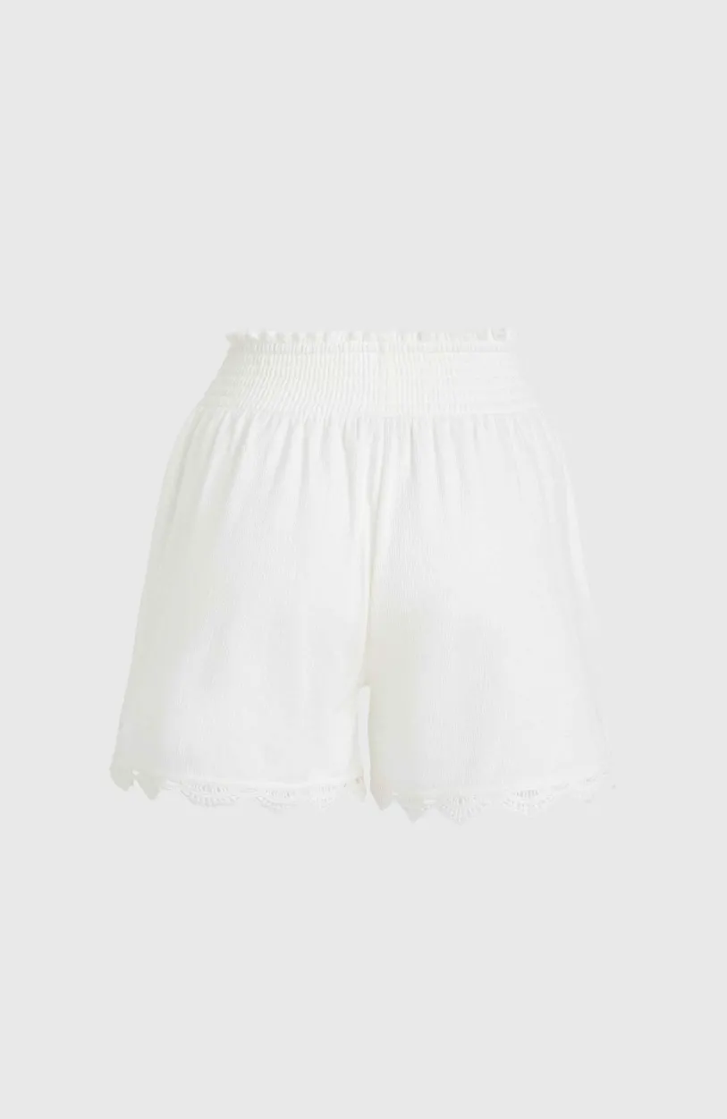 Online O’Neill Essentials Ava Smocked Short | Snow White