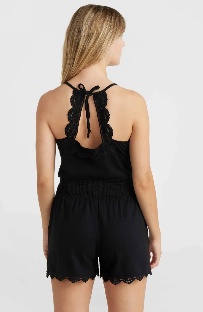 Sale O’Neill Essentials Ava Smocked Short | Black Out