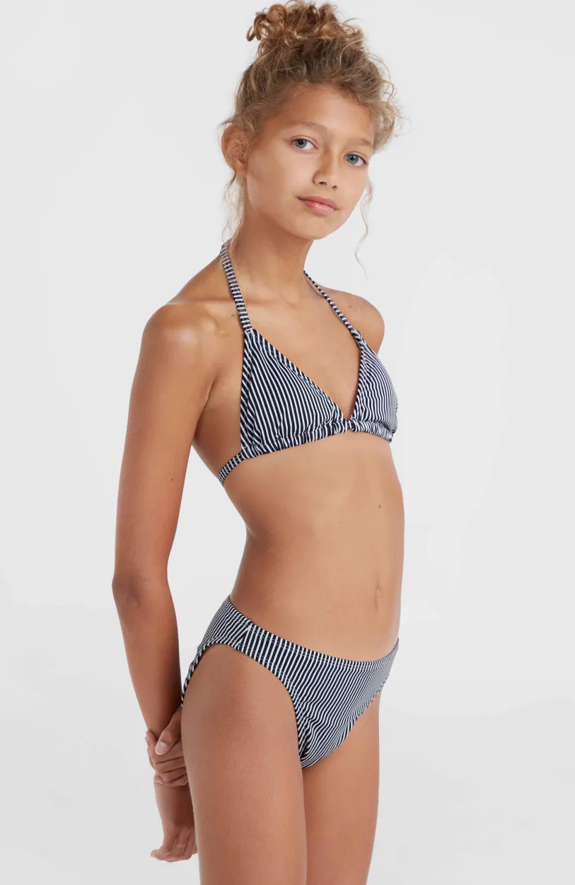 O’Neill Essentials Triangle Bikiniset | Black Simple Stripe