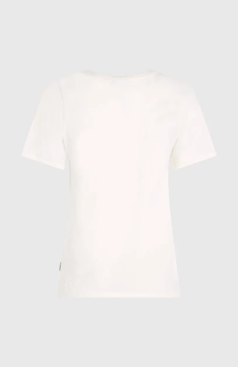 Outlet O’Neill Essentials T-shirt Met V-hals | Snow White