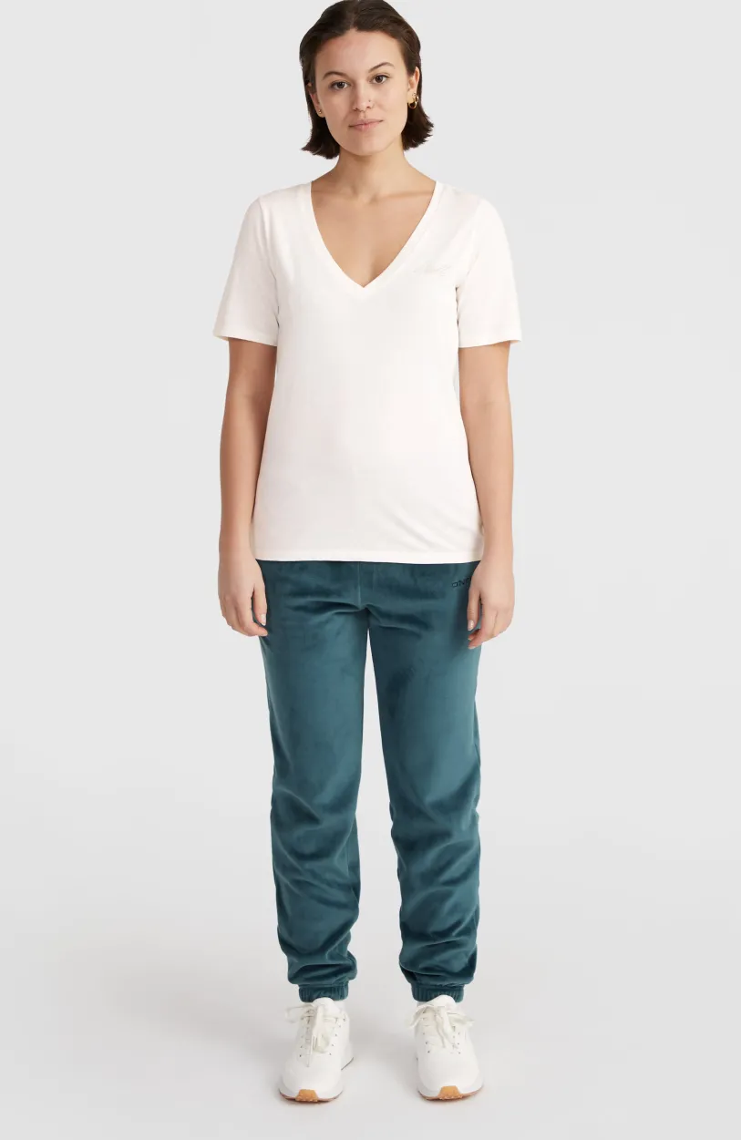 Outlet O’Neill Essentials T-shirt Met V-hals | Snow White