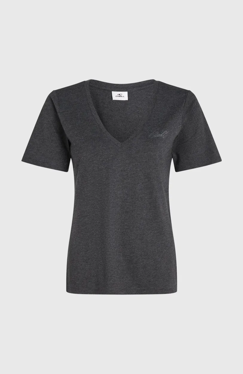 Online O’Neill Essentials T-shirt Met V-hals | Black Out