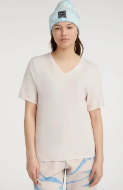 O’Neill Essentials V-Neck T-Shirt | Peach Whip