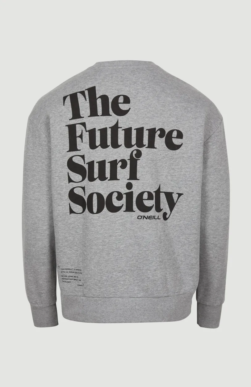 Hot O’Neill Future Surf Crew Sweatshirt | Silver Melee