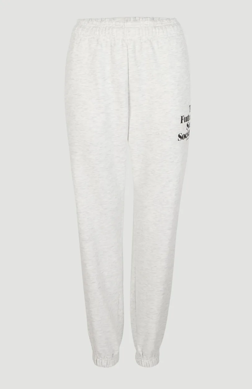 Discount O’Neill Future Surf High-Waist Joggingbroek | White Melange