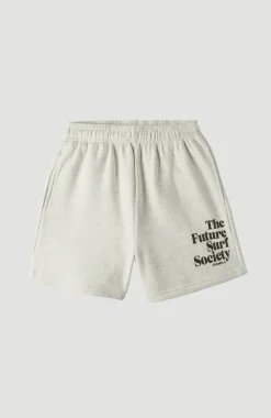 Discount O’Neill Future Surf High-Waist Joggingshort | White Melange