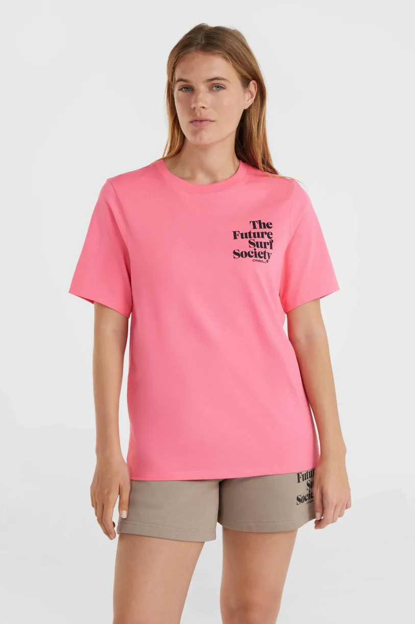 O’Neill Future Surf Society Regular T-shirt | Perfectly Pink