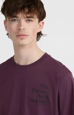 Online O’Neill Future Surf Society T-shirt | Aubergine
