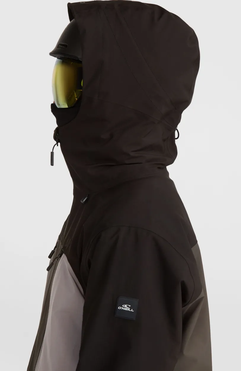 Online O’Neill GORE-TEX Psycho Tech Wintersportjas | Black Out Colour Block