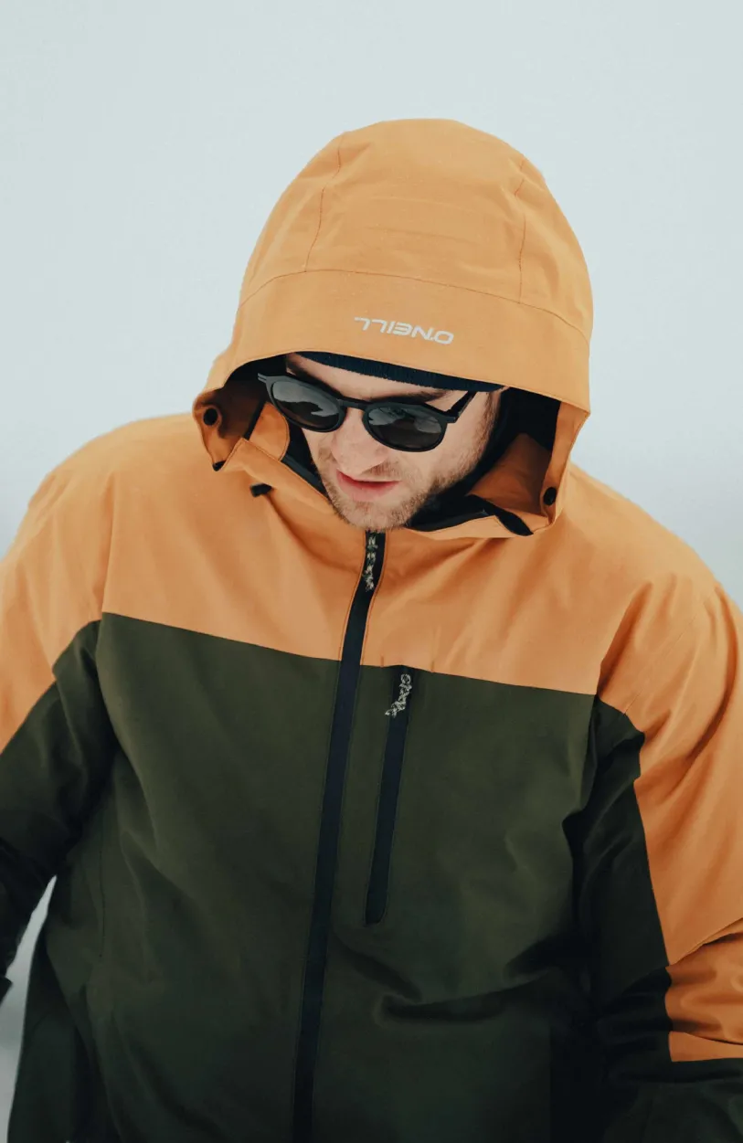 Discount O’Neill GORE-TEX Psycho Wintersportjas | Rich Caramel Colour block