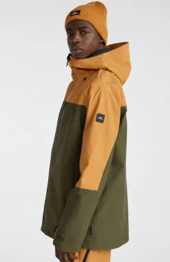 Discount O’Neill GORE-TEX Psycho Wintersportjas | Rich Caramel Colour block