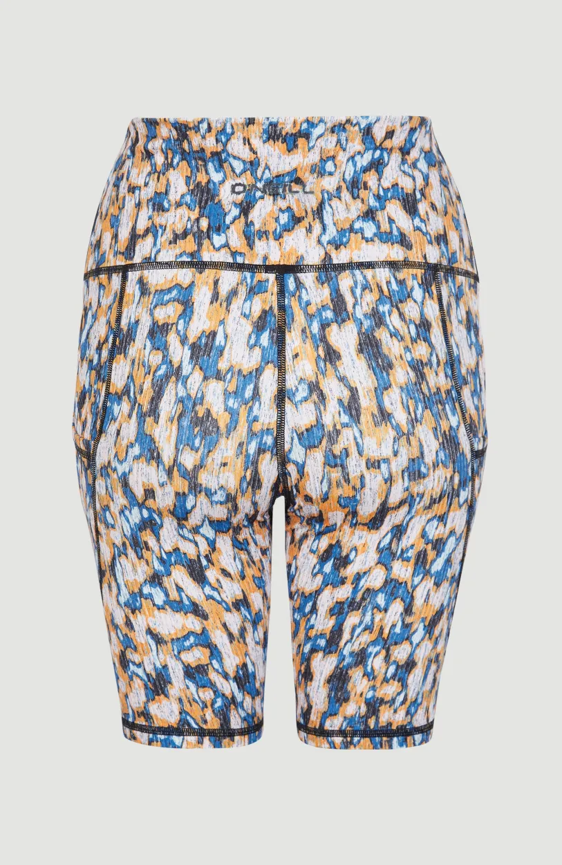 Hot O’Neill Hike Ribbed High-Waist Short | Blue Minimal Camo