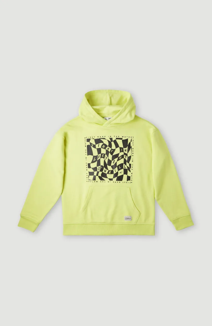 Discount O’Neill Hoodie Checker | Sunny Lime