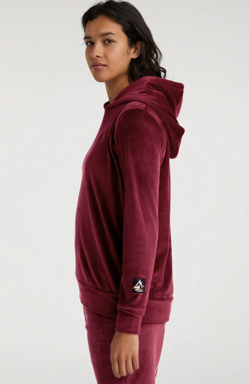 New O’Neill Hoodie Velour Fleece | Windsor Wine