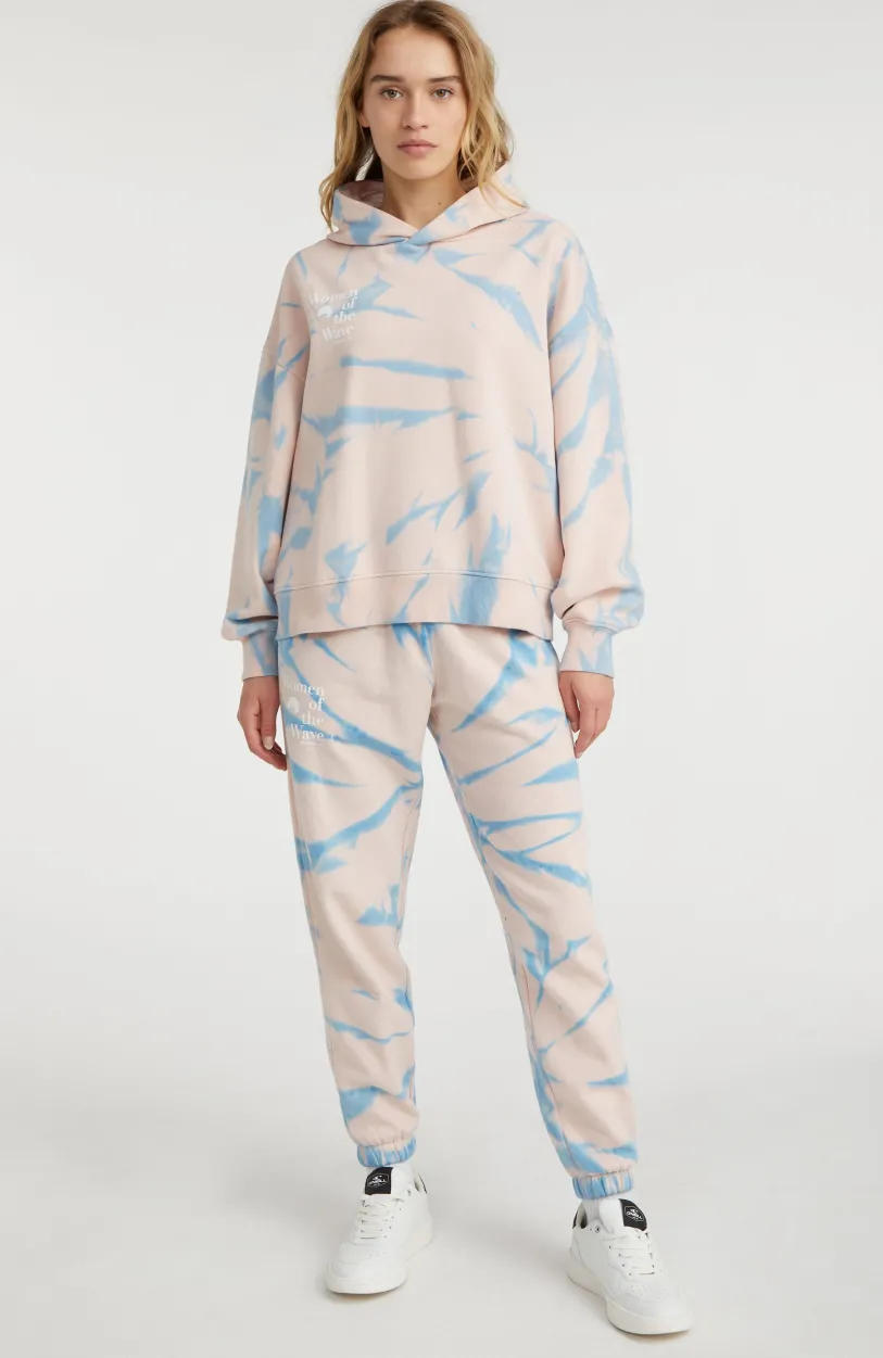 Discount O’Neill Hoodie Women Of The Wave | Pink Tie Dye