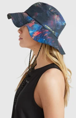 Hot O’Neill Hybrid Bucket Hat | Black Future Fade