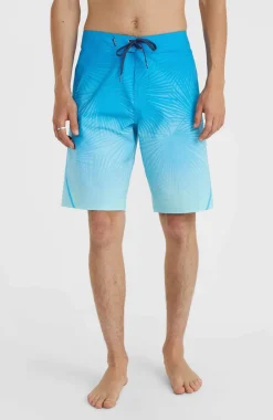 Hot O’Neill Hyperfreak Heat S-Seam Fade 21" Boardshort | Blue S-Seam Heat Fade