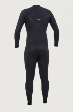 Online O’Neill Hyperfreak 3/2mm Chest Zip Full Wetsuit | BLACK/BLACK