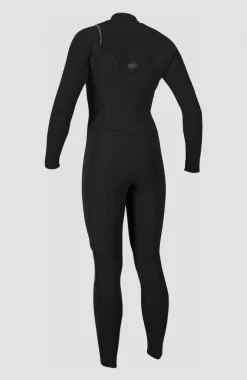 Outlet O’Neill Hyperfreak 5/4mm Chest Zip Full Wetsuit | BLACK/BLACK