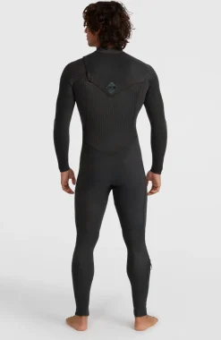 Online O’Neill Hyperfreak 3/2mm Competition Zipless Full Wetsuit | BLACK/BLACK