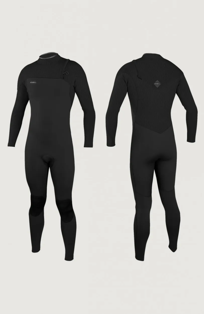 Hot O’Neill Hyperfreak 5/4mm Competition Zipless Full Wetsuit | BLACK/BLACK