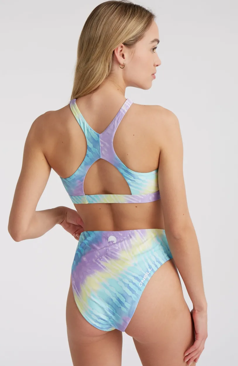 Sale O’Neill Hyperfreak Women Of The Wave Longline Triangelbikiniset | Blue Tie Dye