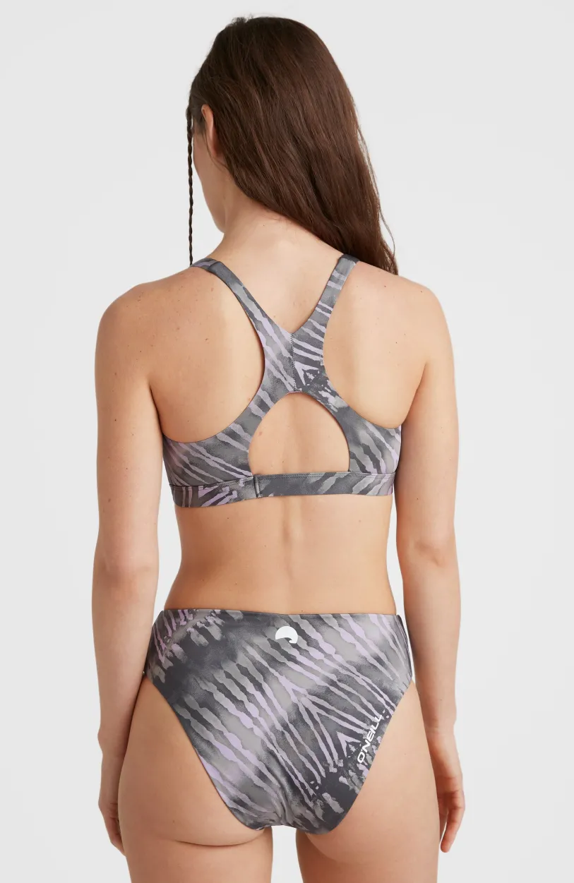 Sale O’Neill Hyperfreak Women Of The Wave Longline Triangelbikiniset | Grey Tie Dye
