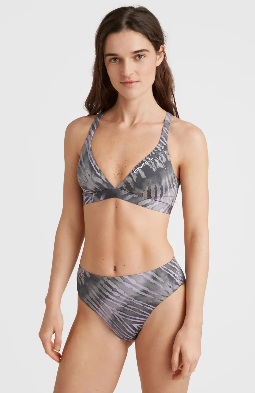 Sale O’Neill Hyperfreak Women Of The Wave Longline Triangelbikiniset | Grey Tie Dye