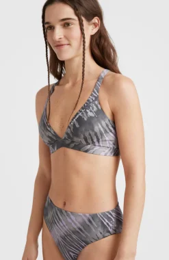 Sale O’Neill Hyperfreak Women Of The Wave Longline Triangelbikiniset | Grey Tie Dye