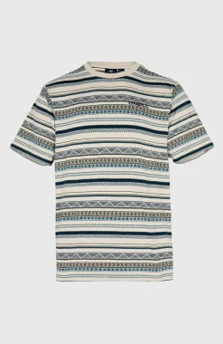 Hot O’Neill Ikat Jacquard T-shirt | Grey Ikat Stripe