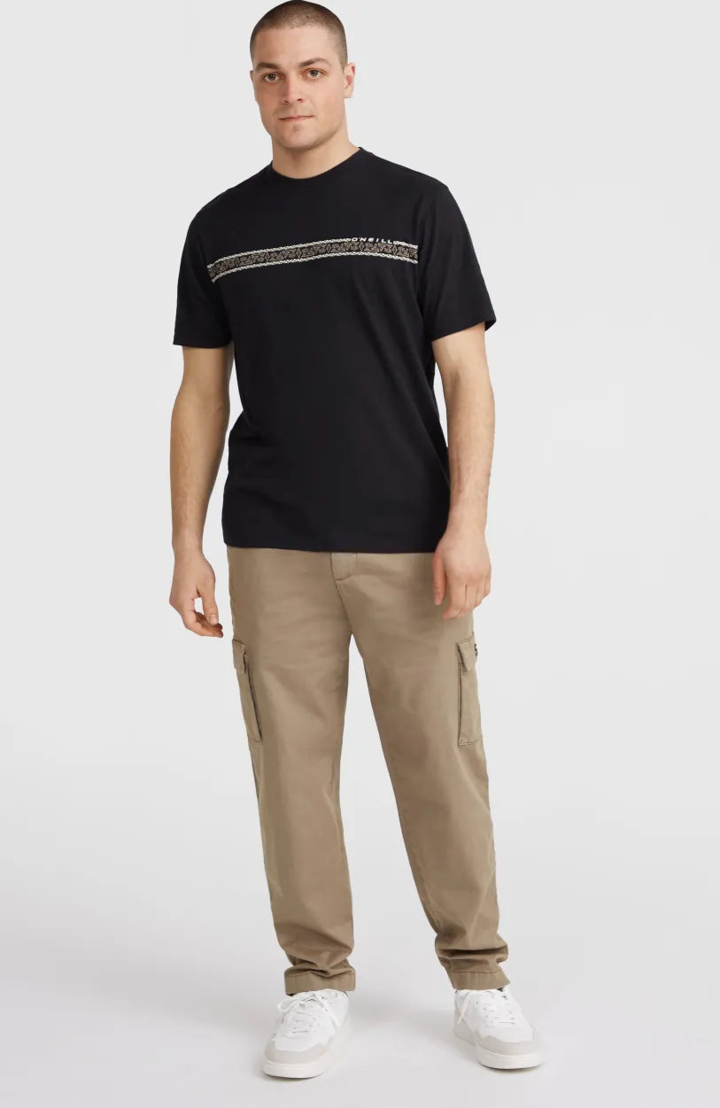 O’Neill Ikat Stripe T-shirt | Black Out