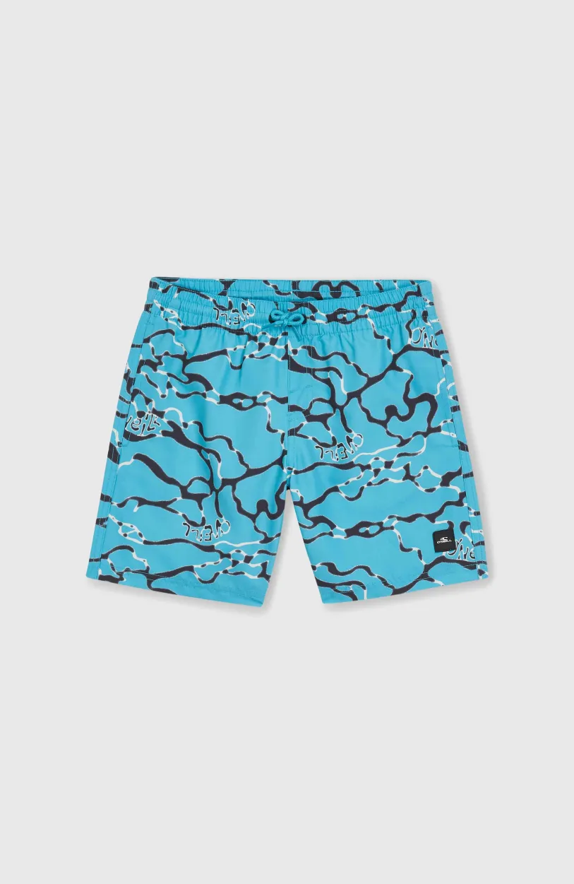 Hot O’Neill Jack O'Neill Cali Crazy 14" Zwembroek | Light Blue Ocean View