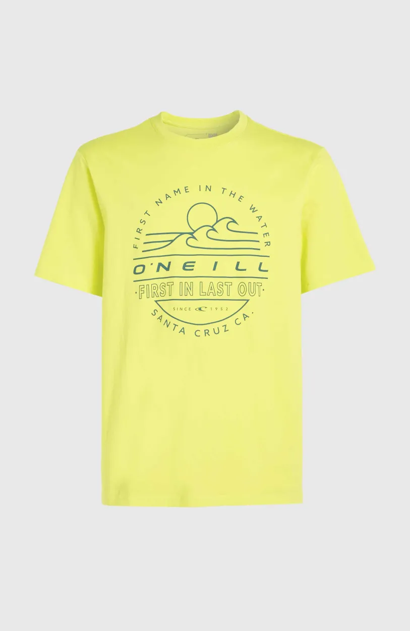 Outlet O’Neill Jack O'Neill Muir T-shirt | Neon Yellow