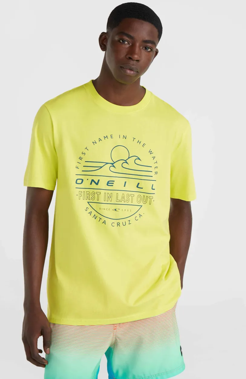 Outlet O’Neill Jack O'Neill Muir T-shirt | Neon Yellow