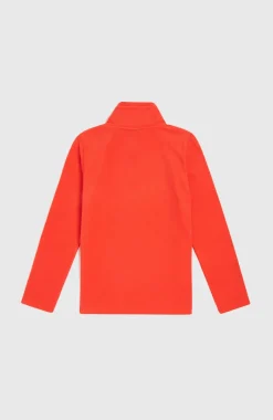 Outlet O’Neill Jack's Polartec® 100 Fleecetrui Met Halve Rits | Paprika Flame