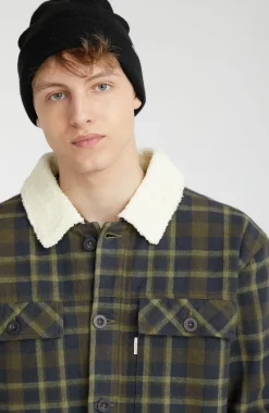 Online O’Neill Jas Fleece-Lined | Blue Shirt Check