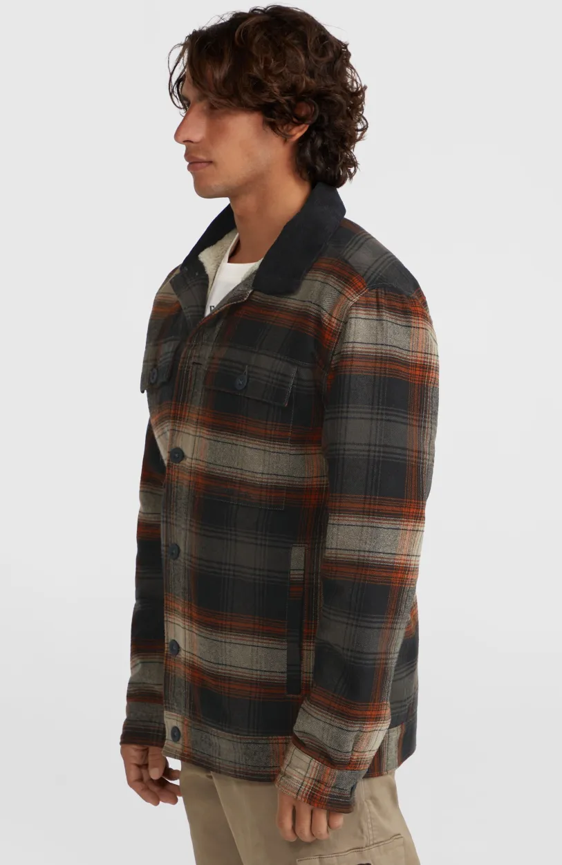 Hot O’Neill Jas Met Fleecevoering | Grey Check Small